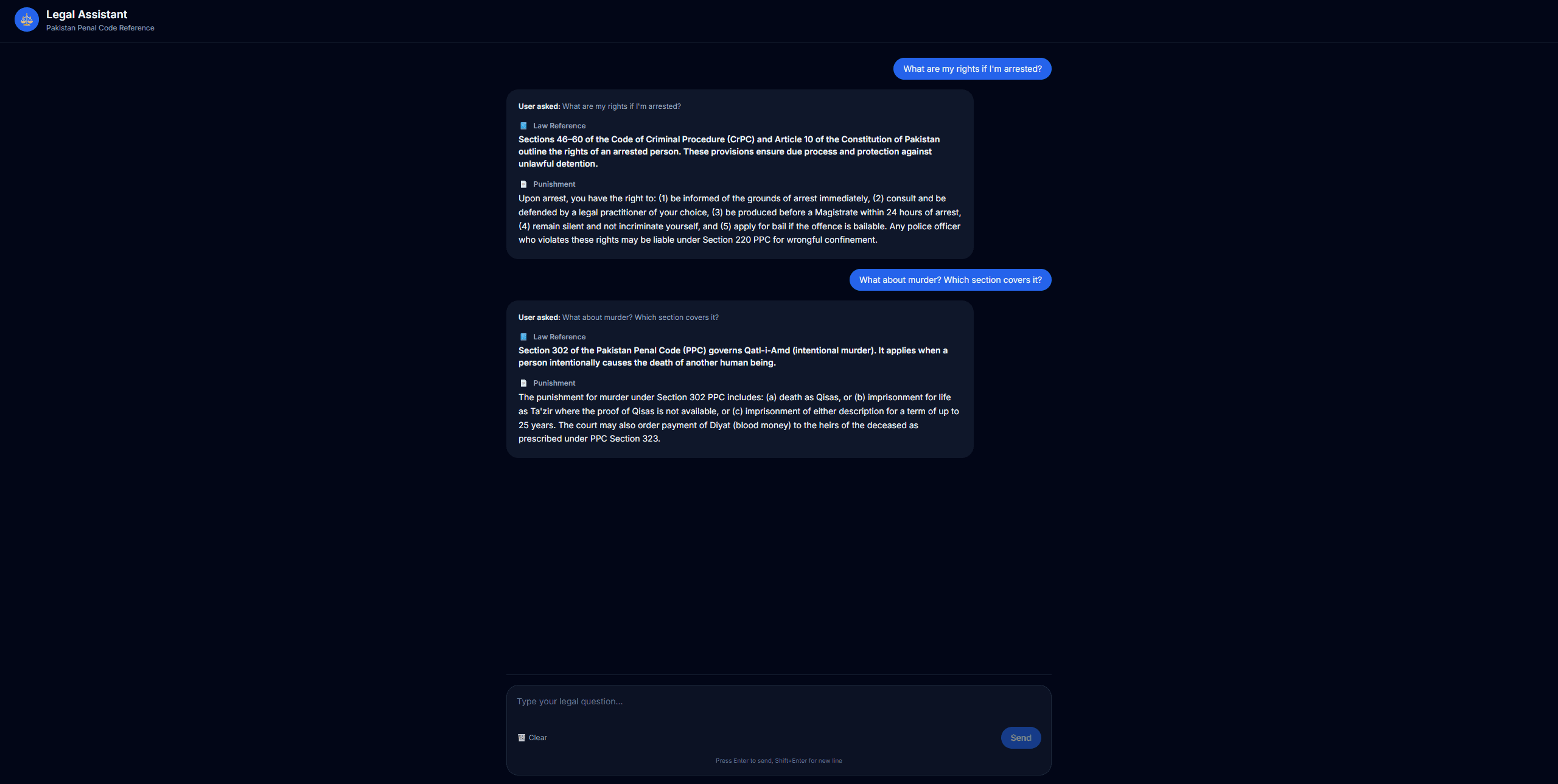 Legal AI Assistant